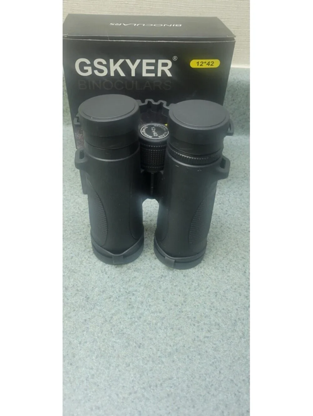 Binoculars GSKyer 12x42 Binoculars for Adults and Kids High Quality Binoculars